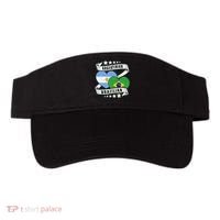 Half Argentinian Half Brazilian Argentina And Brazil Visor thumb 0