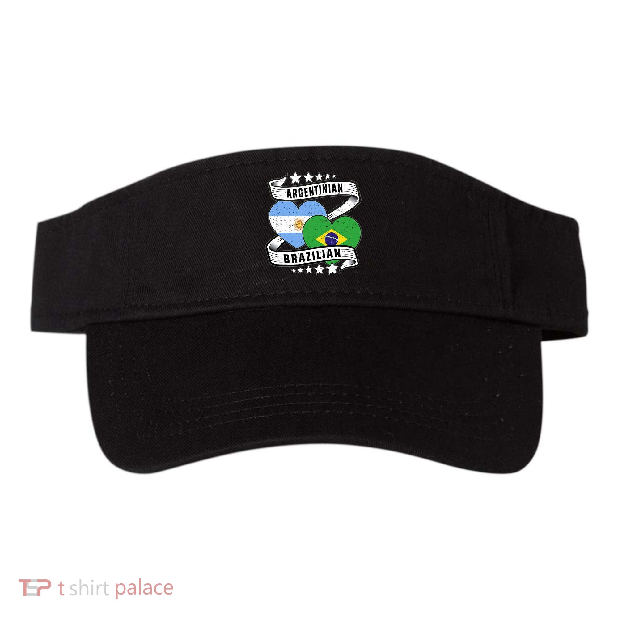 Half Argentinian Half Brazilian Argentina And Brazil Visor