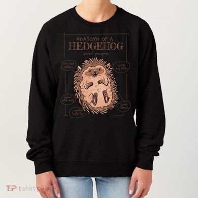 Hedgehog Anatomy Women's Sweatshirt