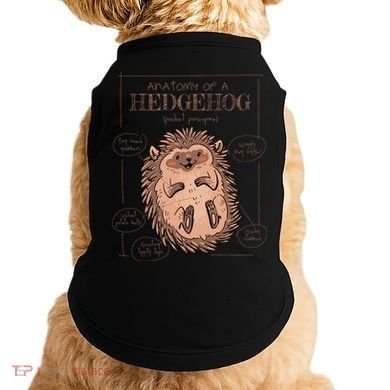 Hedgehog Anatomy Doggie Tank