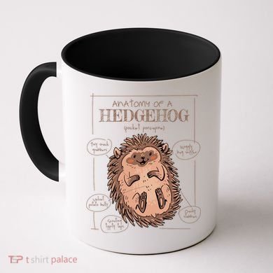 Hedgehog Anatomy Coffee Mug