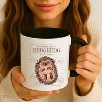 Hedgehog Anatomy Coffee Mug thumb 3