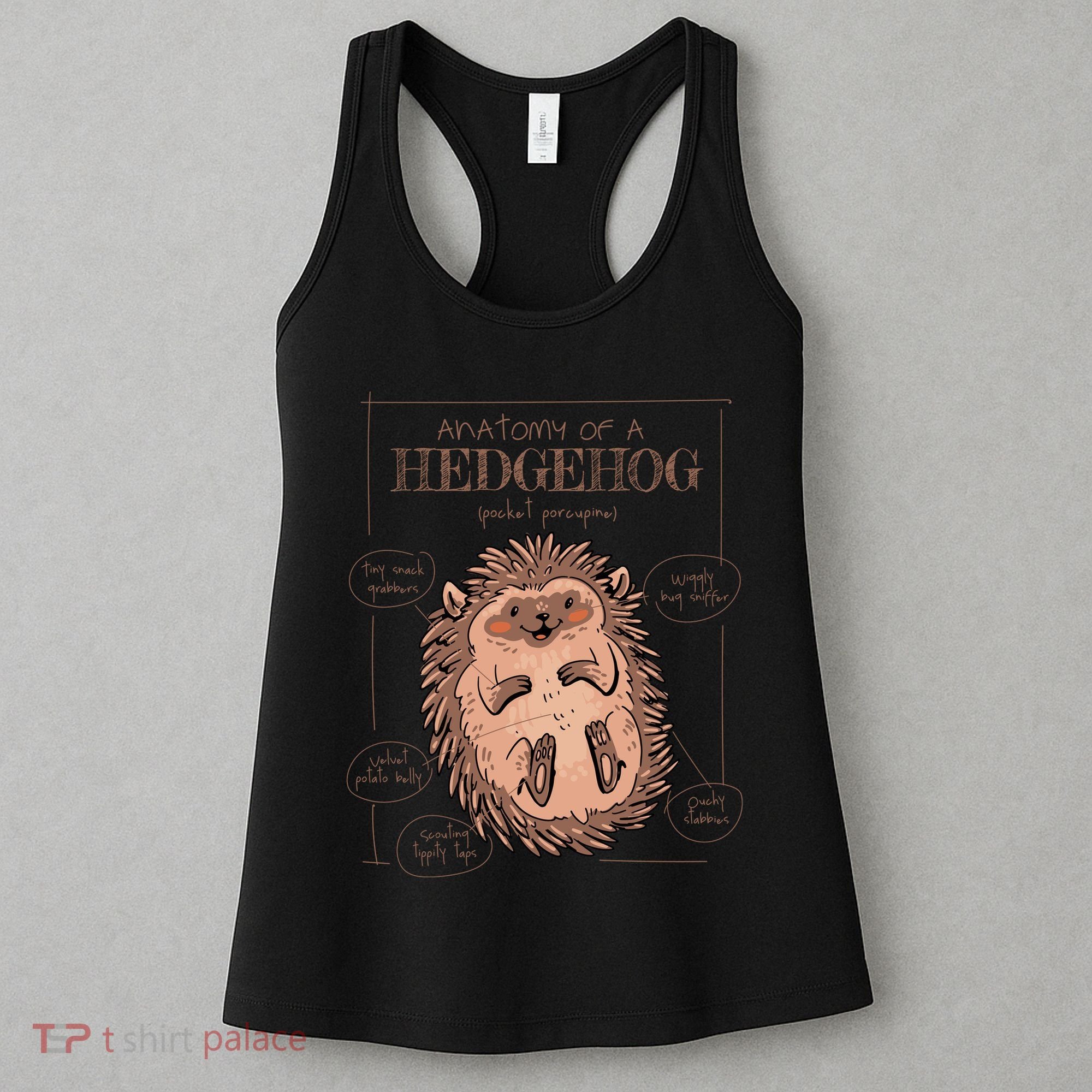 Hedgehog Anatomy Women's Tank Top