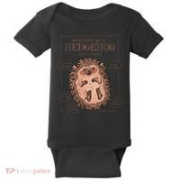 Hedgehog Anatomy Baby Bodysuit thumb 0