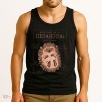 Hedgehog Anatomy Tank Top thumb 3