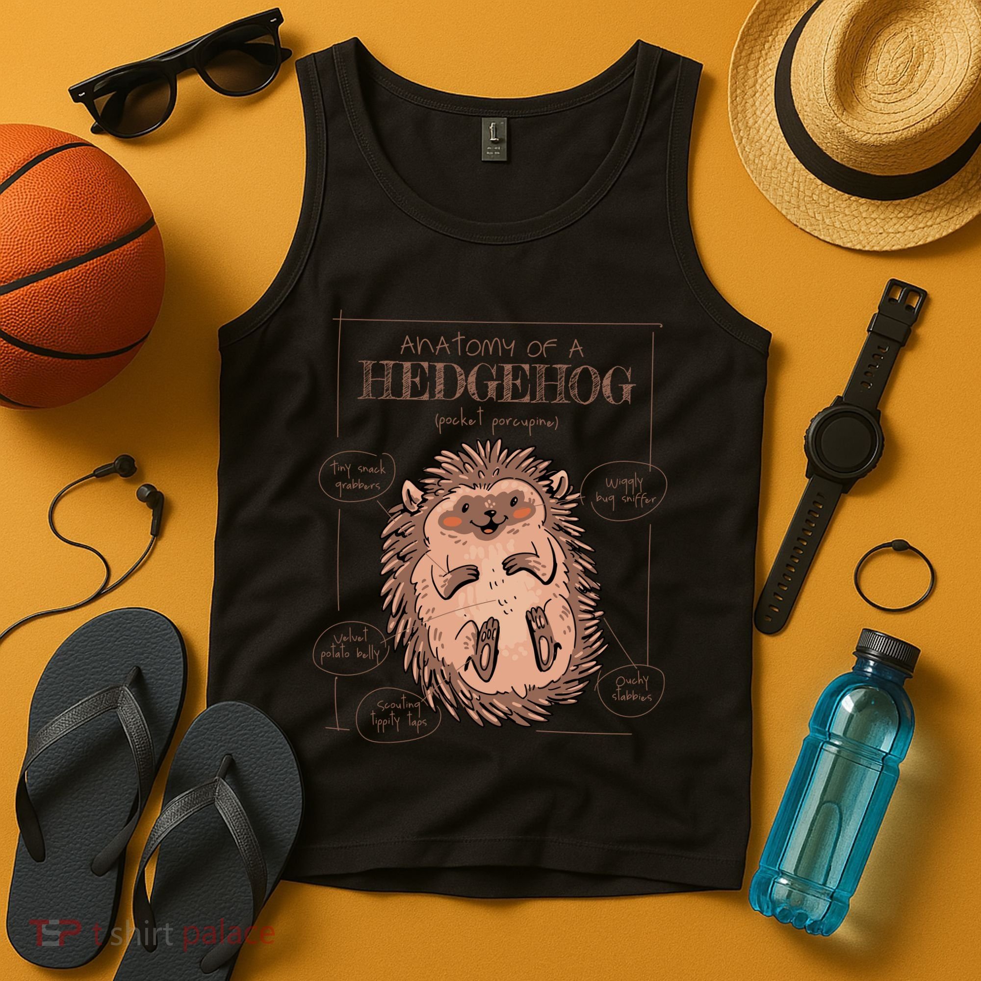 Hedgehog Anatomy Tank Top