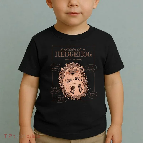 Hedgehog Anatomy Toddler T-Shirt