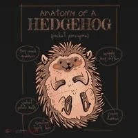Hedgehog Anatomy Toddler T-Shirt thumb 4