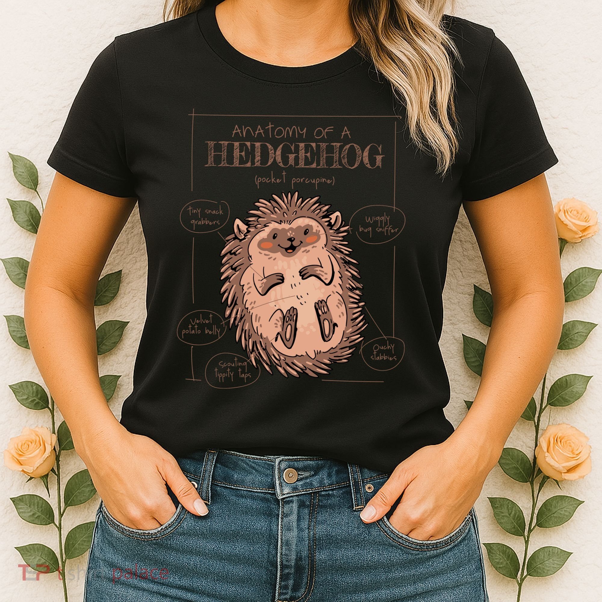 Hedgehog Anatomy Women's T-Shirt