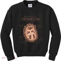 Hedgehog Anatomy Kids Sweatshirt thumb 0