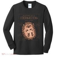 Hedgehog Anatomy Kids Long Sleeve Shirt thumb 0