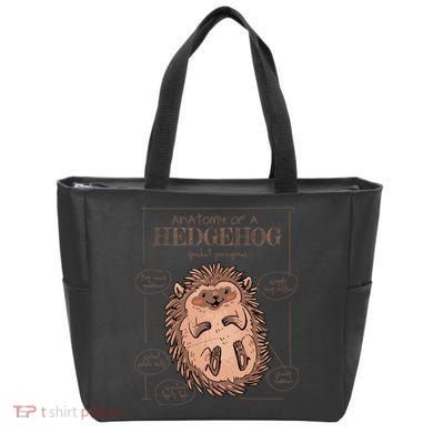 Hedgehog Anatomy Tote Bag