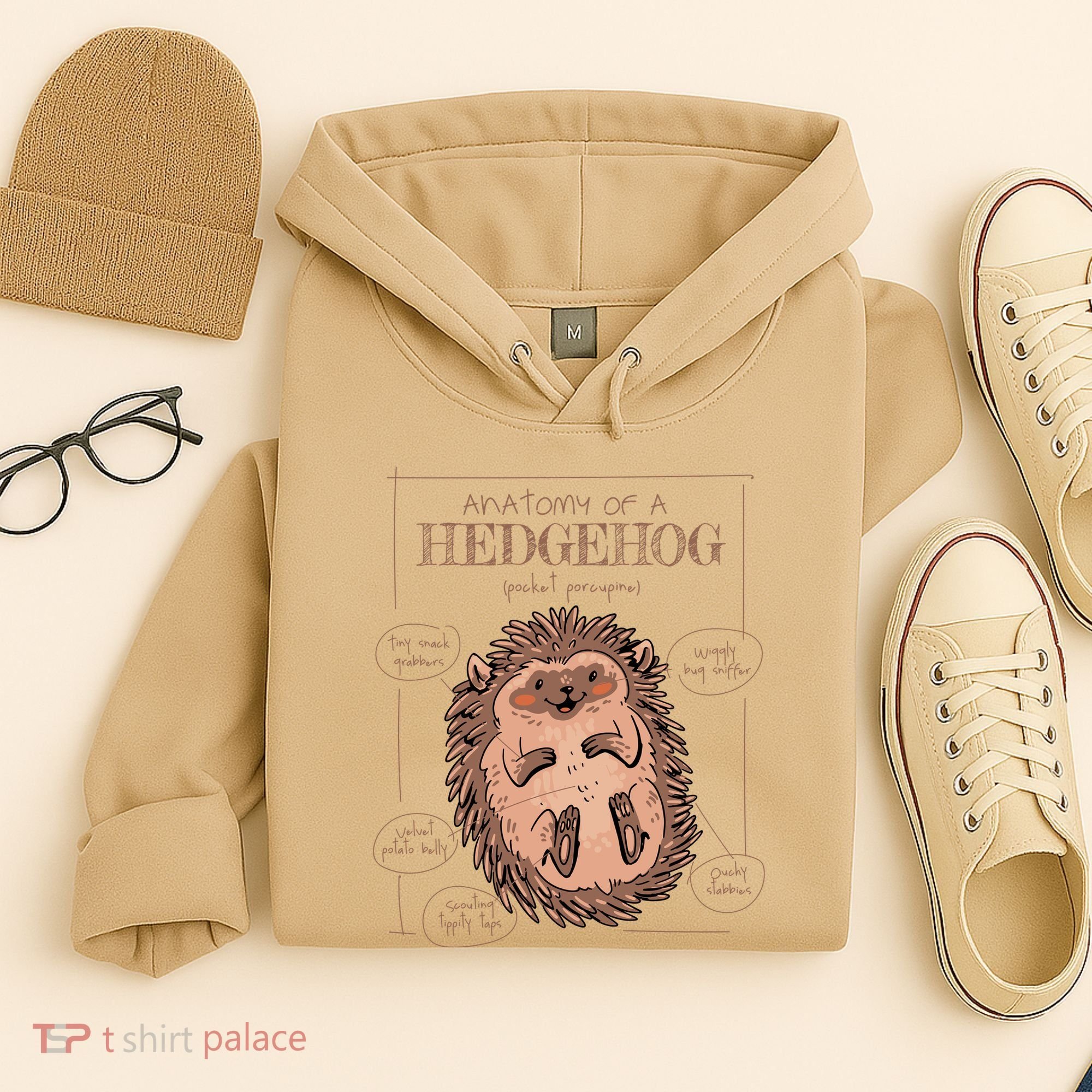 Hedgehog Anatomy Hoodie