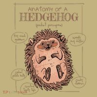 Hedgehog Anatomy Hoodie thumb 7