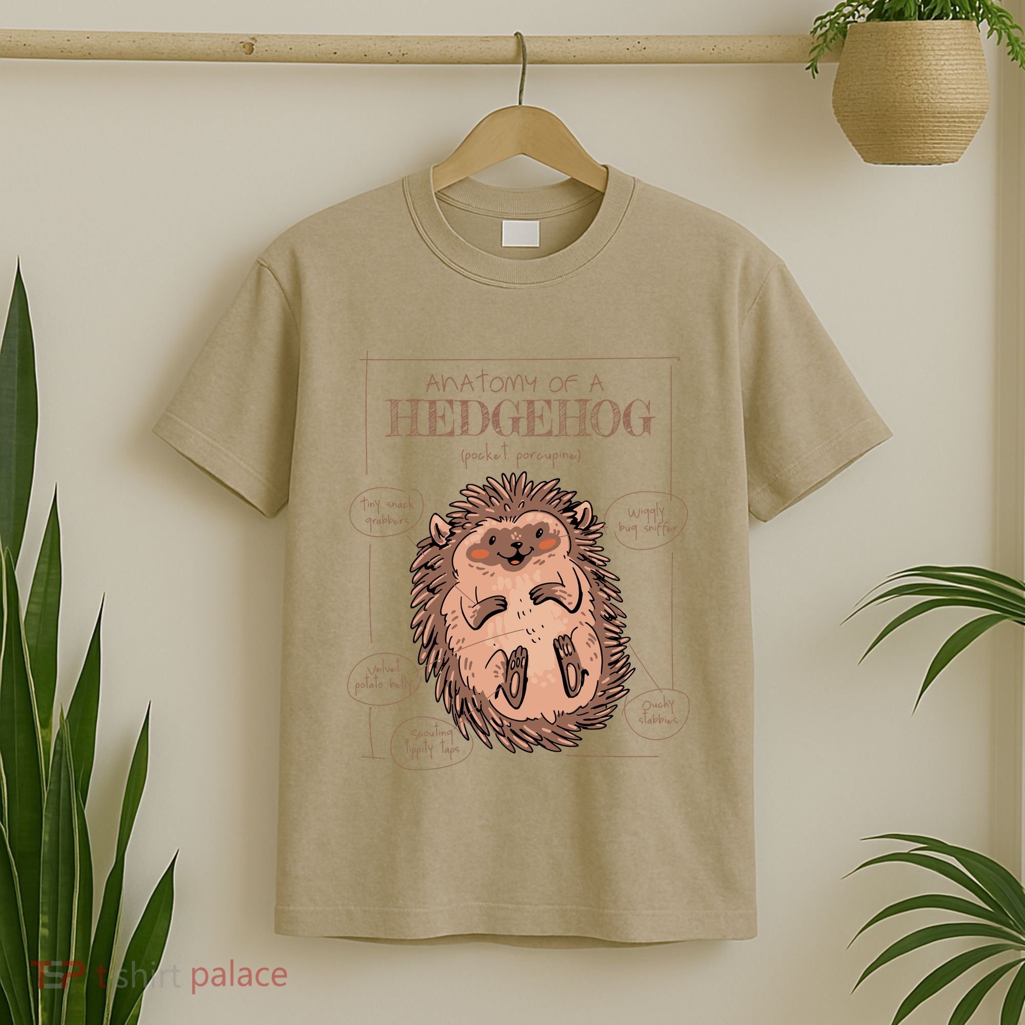 Hedgehog Anatomy T-Shirt