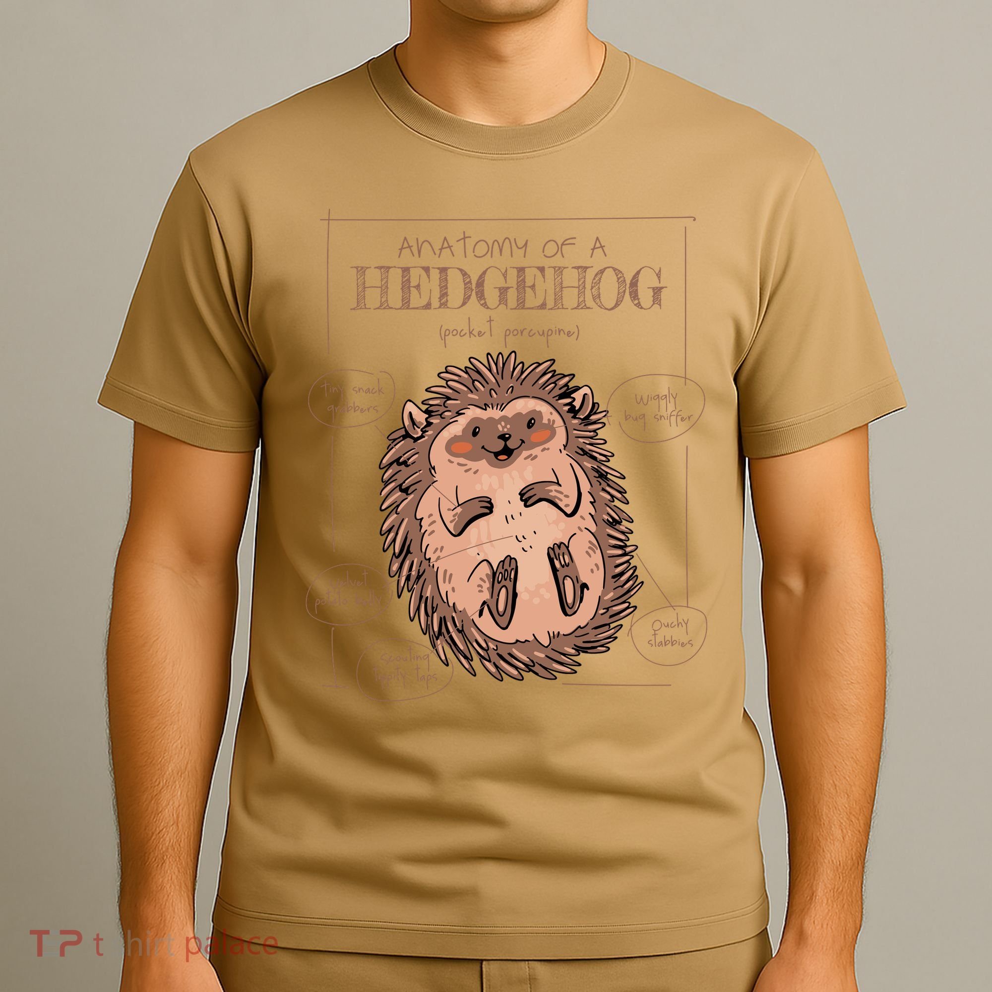 Hedgehog Anatomy T-Shirt