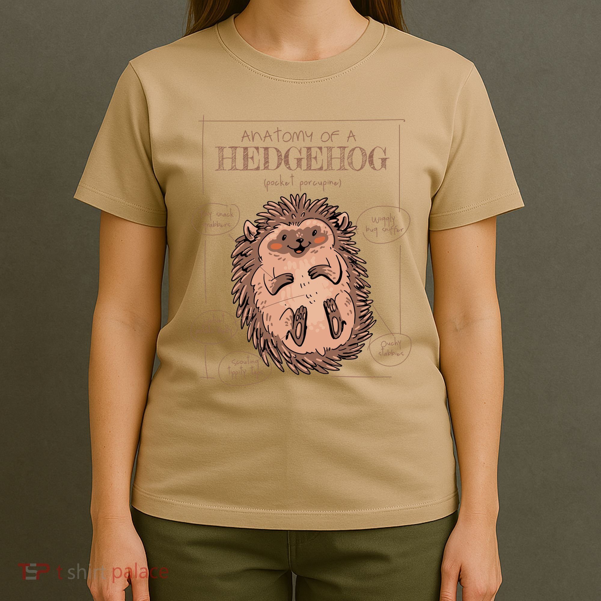 Hedgehog Anatomy T-Shirt