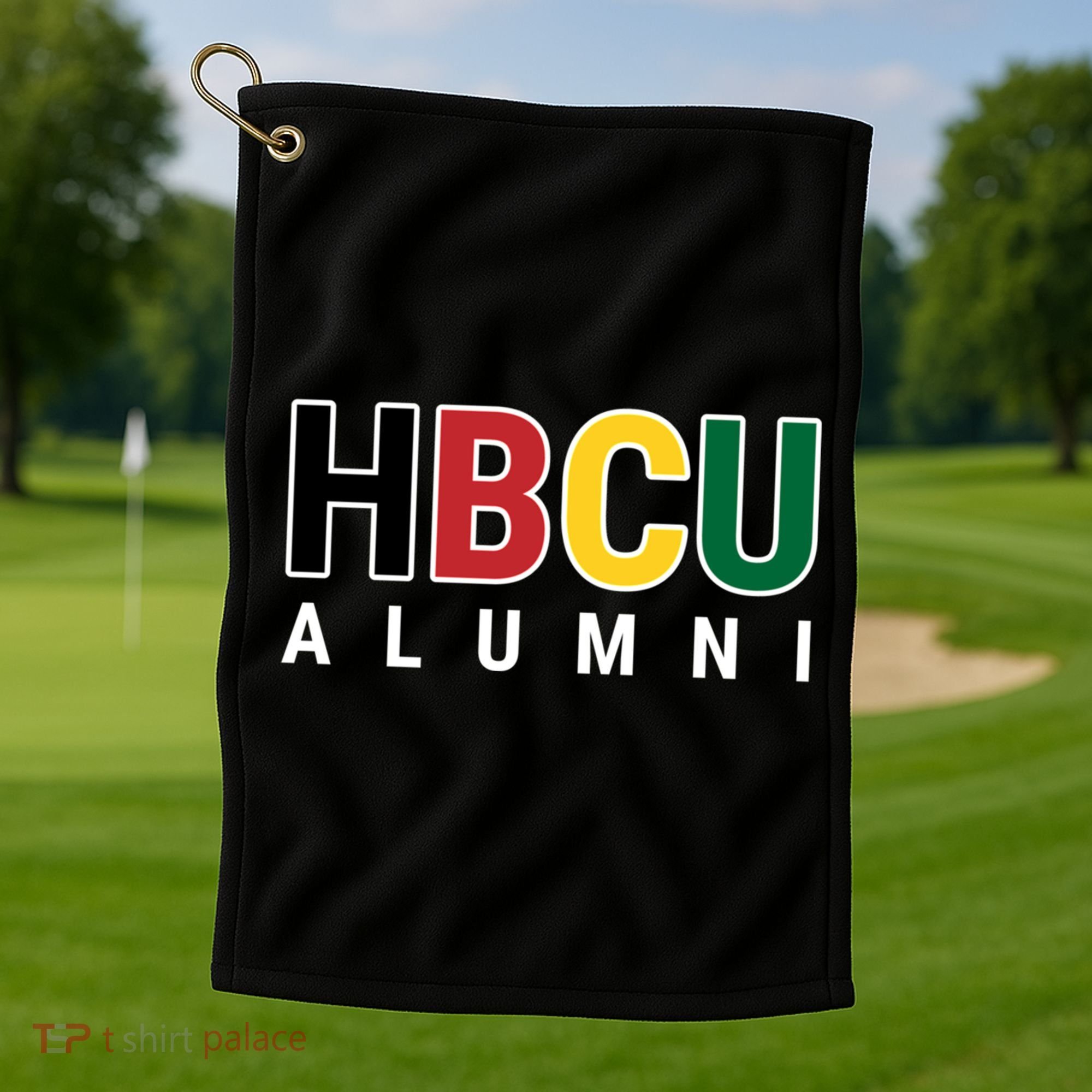 Hbcu Alumni Historically Black College Student Graduate Gift Golf Towel