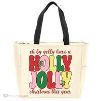 Have A Holly Jolly Christmas This Year Holiday Tote Bag thumb 0