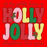 Have A Holly Jolly Christmas This Year Holiday Santa Hat thumb 1