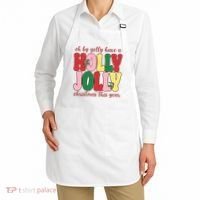 Have A Holly Jolly Christmas This Year Holiday Apron thumb 2