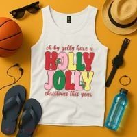 Have A Holly Jolly Christmas This Year Holiday Tank Top thumb 4
