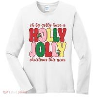 Have A Holly Jolly Christmas This Year Holiday Women's Long Sleeve Shirt thumb 0