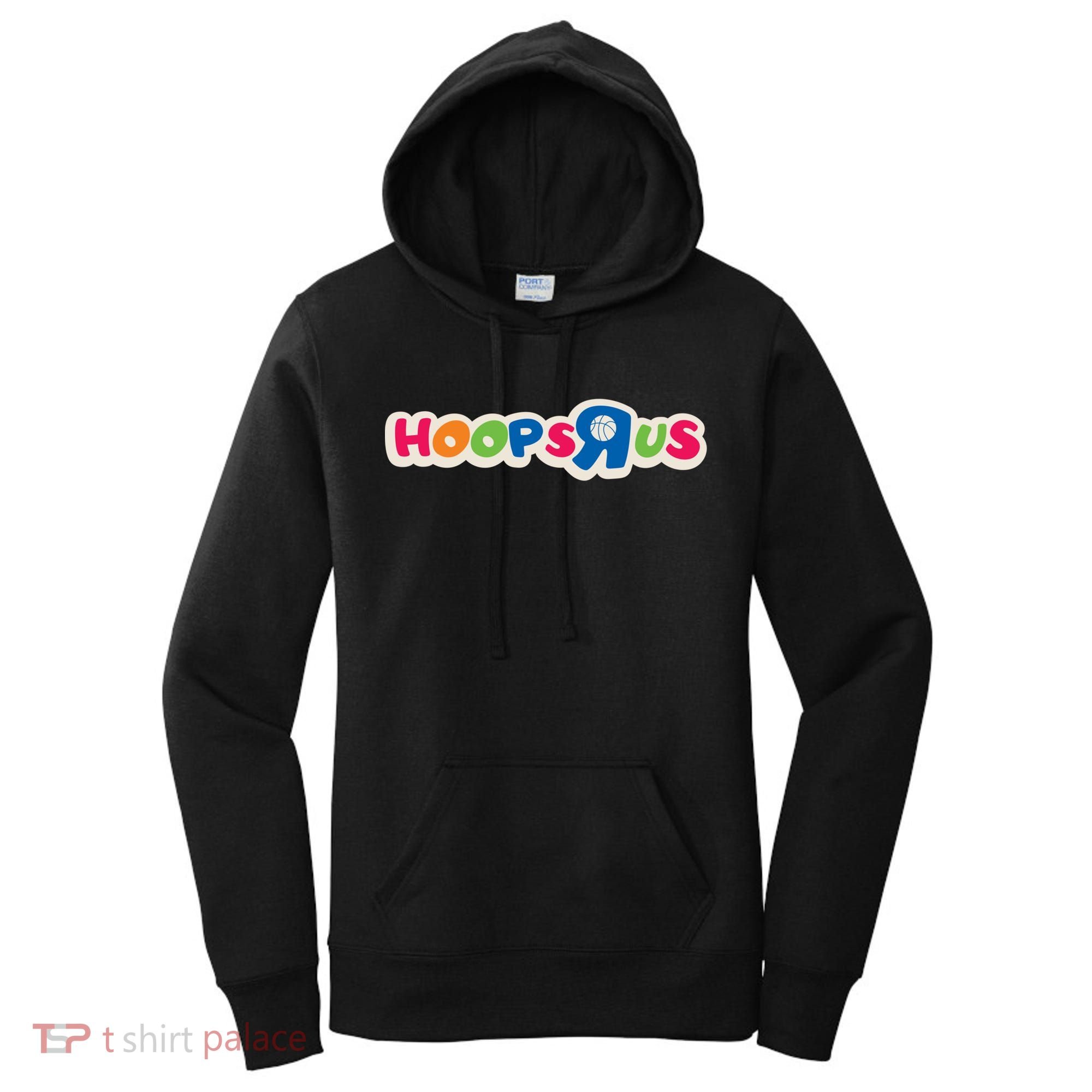 Hooper Apparel Hoops R Us Funny Basketball Apparel Cute Gift Women's Hoodie