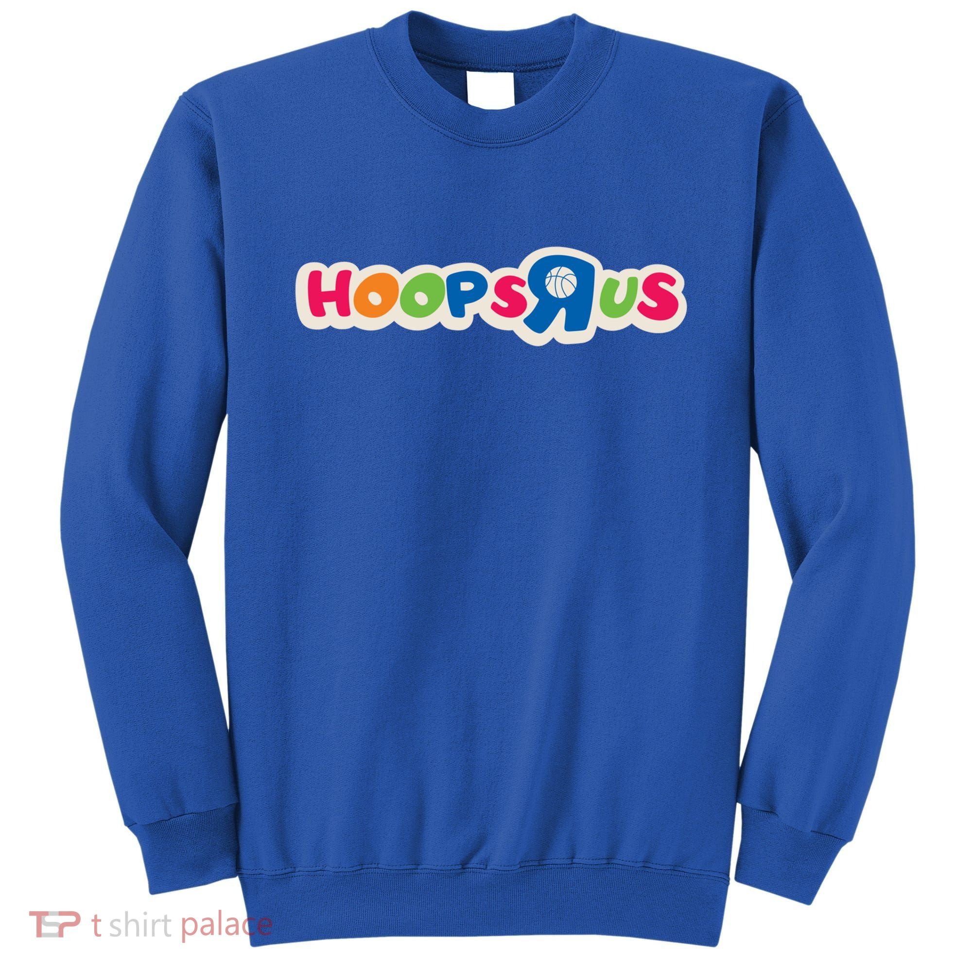 Hooper Apparel Hoops R Us Funny Basketball Apparel Cute Gift Sweatshirt
