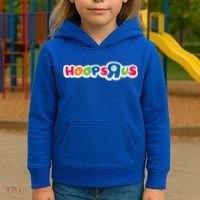 Hooper Apparel Hoops R Us Funny Basketball Apparel Cute Gift Kids Hoodie thumb 3