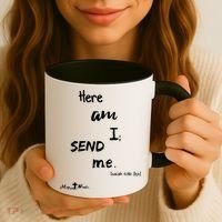 Here Am I Send Me Isaiah 6:8 Christian Gift #Hope Coffee Mug thumb 3