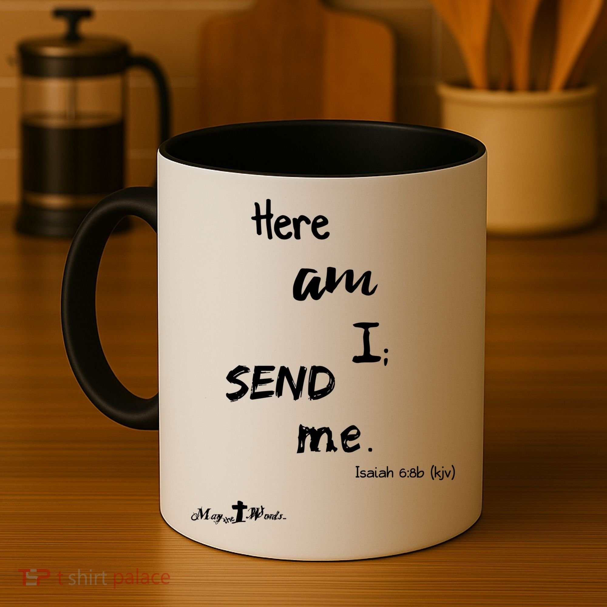 Here Am I Send Me Isaiah 6:8 Christian Gift #Hope Coffee Mug