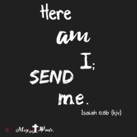Here Am I Send Me Isaiah 6:8 Christian Gift #Hope Beanie thumb 2