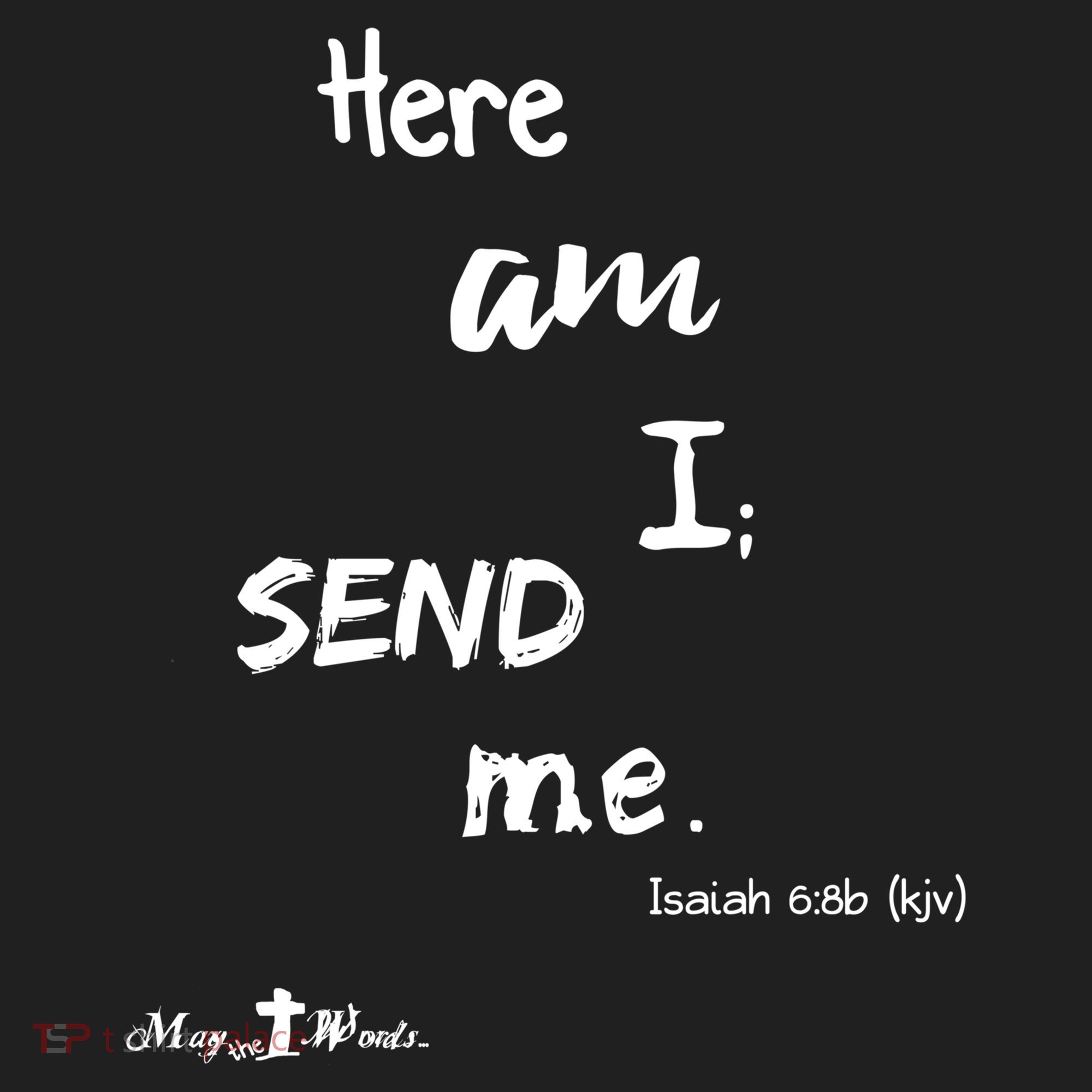 Here Am I Send Me Isaiah 6:8 Christian Gift #Hope Beanie