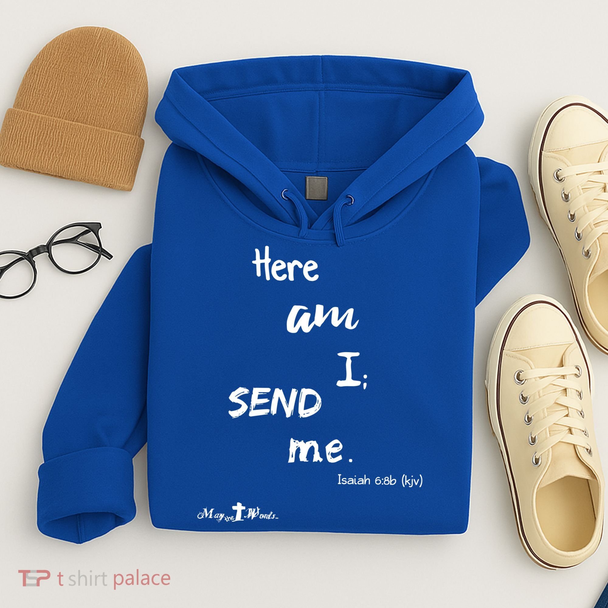 Here Am I Send Me Isaiah 6:8 Christian Gift #Hope Hoodie