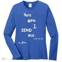 Here Am I Send Me Isaiah 6:8 Christian Gift #Hope Women's Long Sleeve Shirt thumb 0