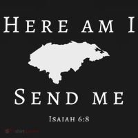 Here Am I Send Me Isaiah 6 8 Honduras Mission Trip Ministry Gift Women's Hoodie thumb 2