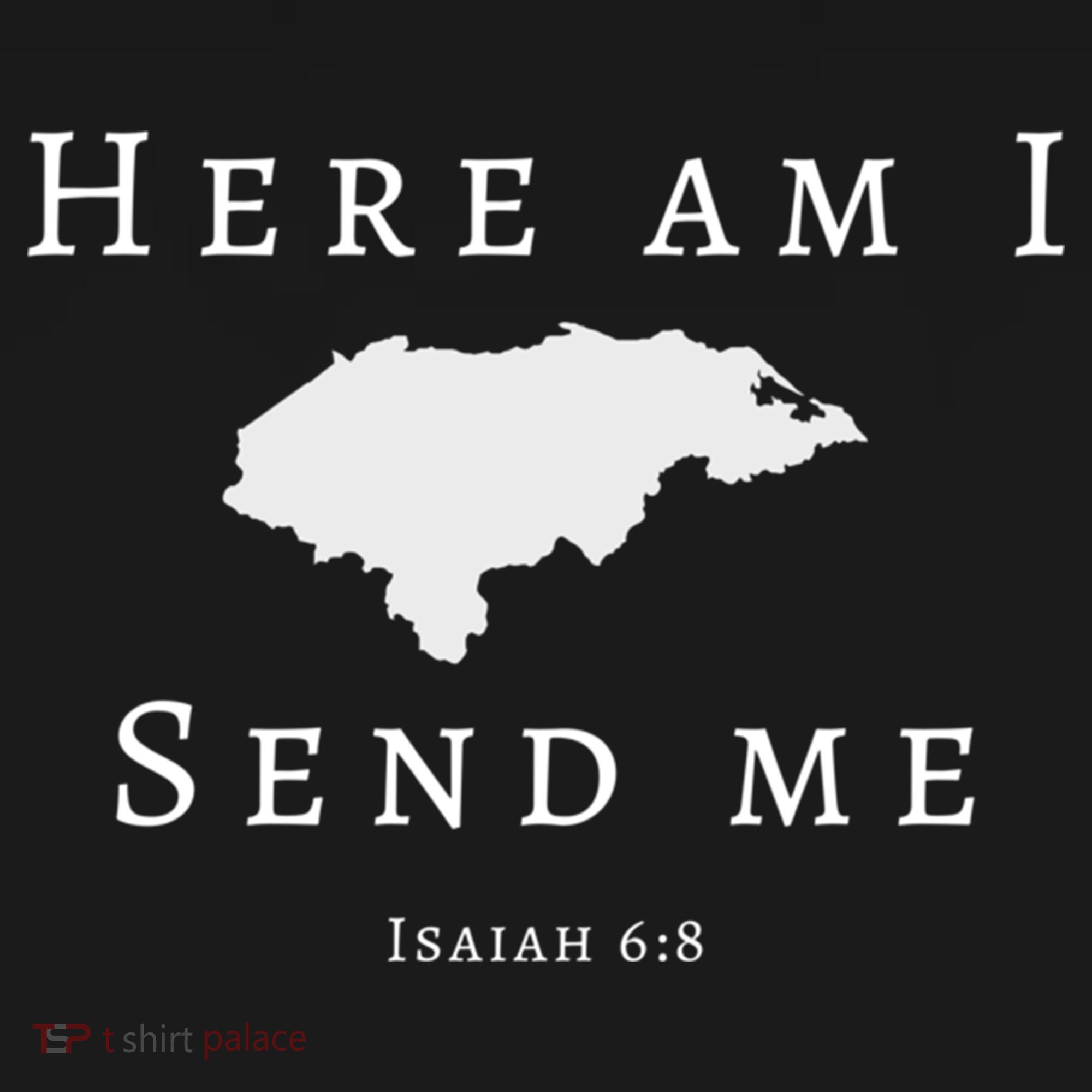 Here Am I Send Me Isaiah 6 8 Honduras Mission Trip Ministry Gift Women's Hoodie