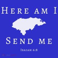 Here Am I Send Me Isaiah 6 8 Honduras Mission Trip Ministry Gift Coaster thumb 2