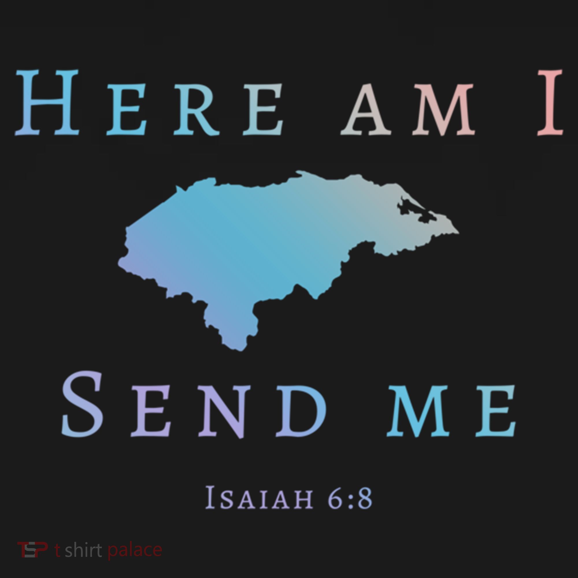 Here Am I Send Me Isaiah 6 8 Honduras Mission Trip Ministry Gift Women's Hoodie