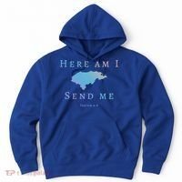 Here Am I Send Me Isaiah 6 8 Honduras Mission Trip Ministry Gift Hoodie thumb 0