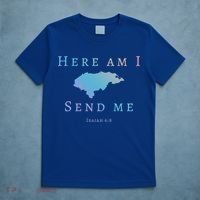 Here Am I Send Me Isaiah 6 8 Honduras Mission Trip Ministry Gift T-Shirt thumb 5