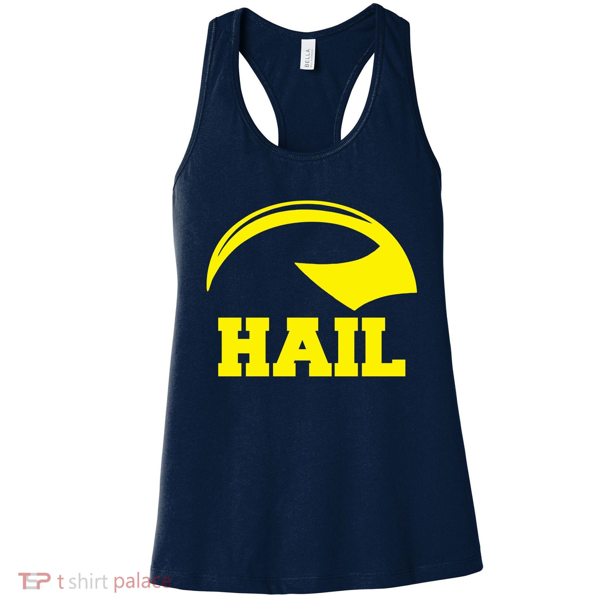 Hail Michigan Helmet Football Victors Women's Tank Top