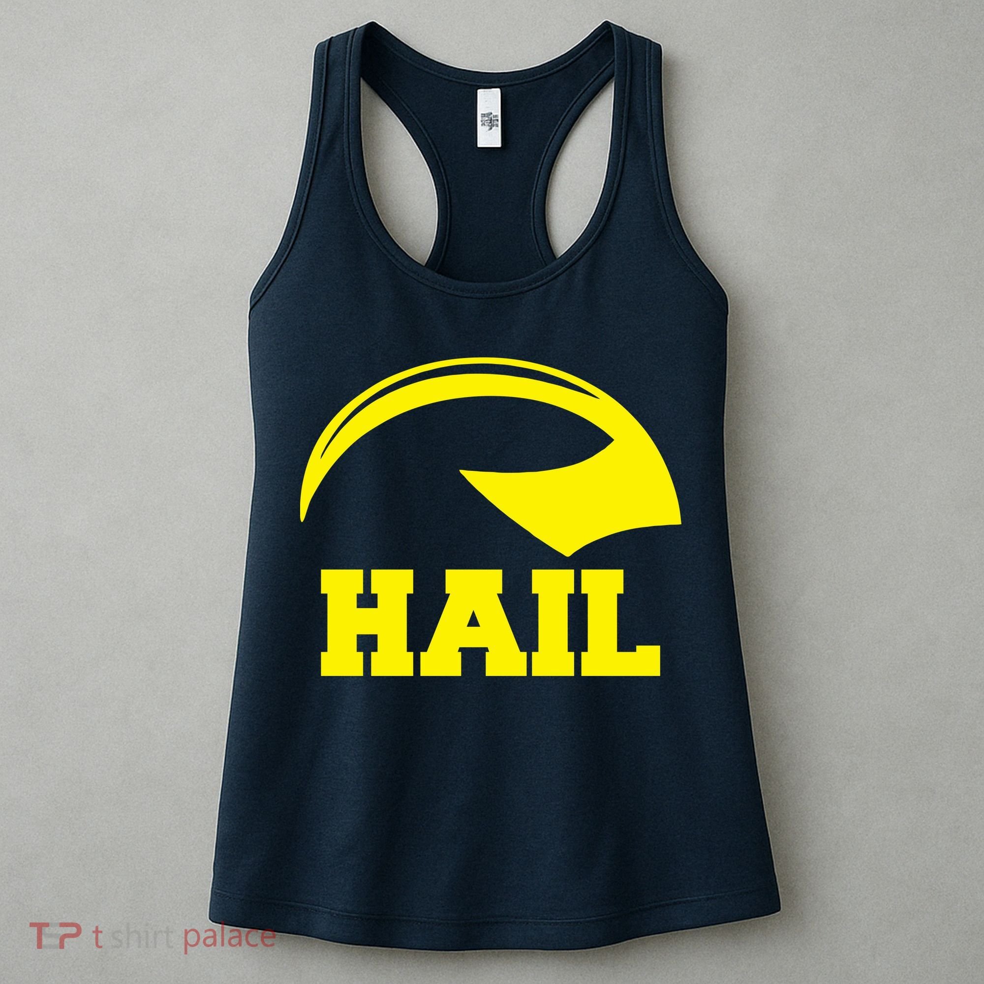 Hail Michigan Helmet Football Victors Women's Tank Top