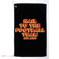 Hail To The Football Team 2020 Washington Fan Golf Towel thumb 0