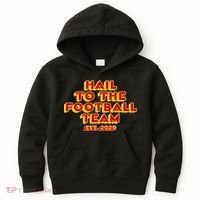 Hail To The Football Team 2020 Washington Fan Kids Hoodie thumb 0