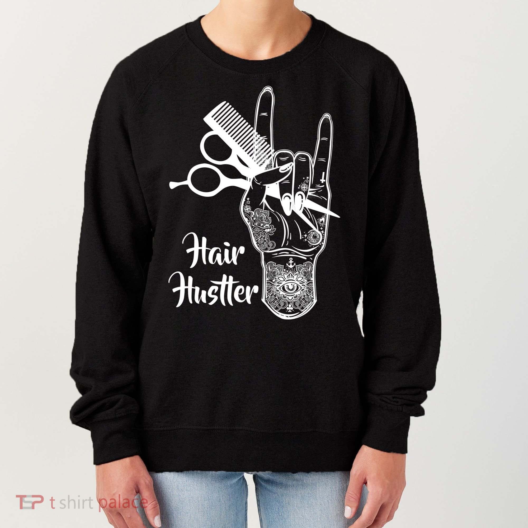 Hair Hustler Beauty Salon Women's Sweatshirt