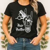 Hair Hustler Beauty Salon Women's T-Shirt thumb 2