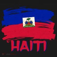 Haiti Distressed Painted Flag Pajama Set thumb 2