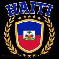 Haiti Flag Crest Shield Logo Ladies PosiCharge Competitor Racerback Tank thumb 2